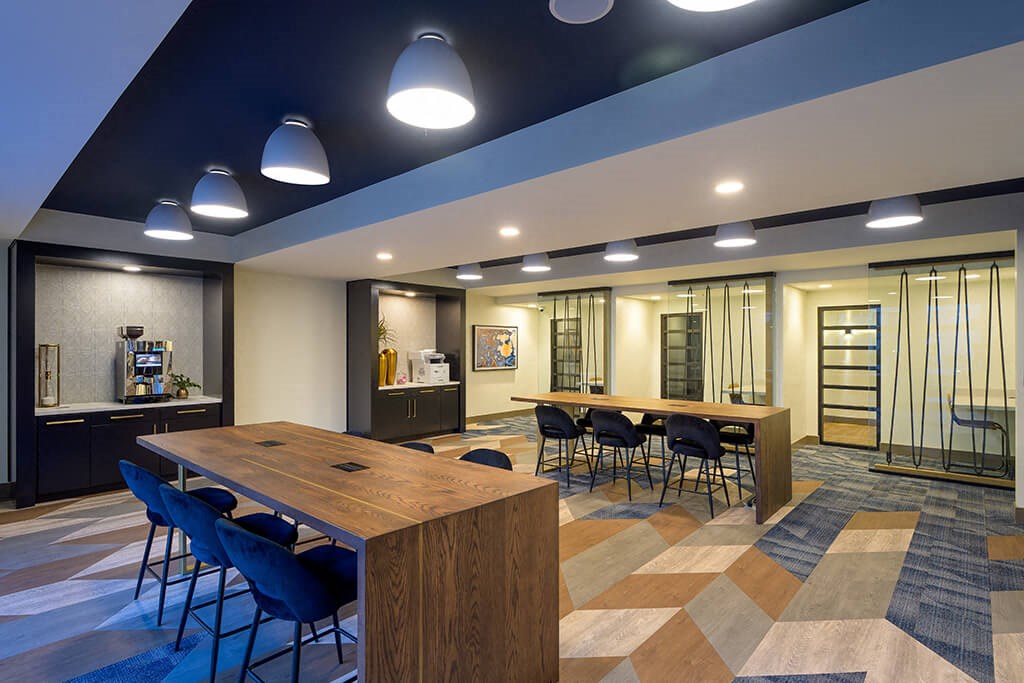 Co-working Space at Vero Apartments in Chelsea MA