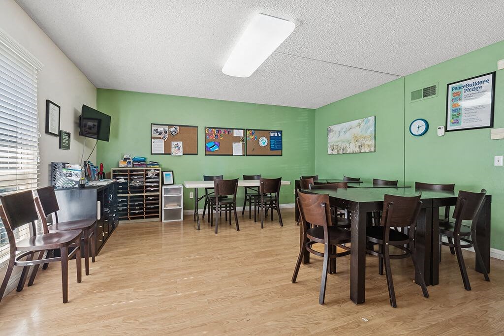 Community Space at The Stratton Apartment Homes in San Diego CA