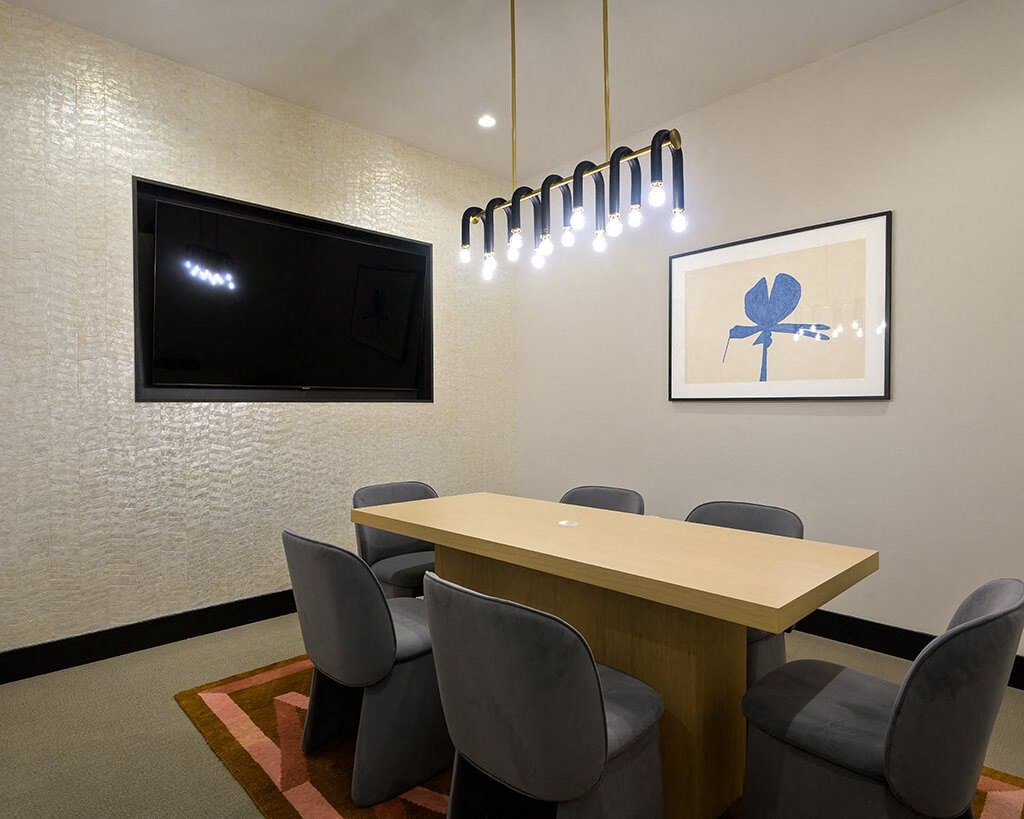 Conference room at Coasterra Apartments in Fort Lauderdale FL