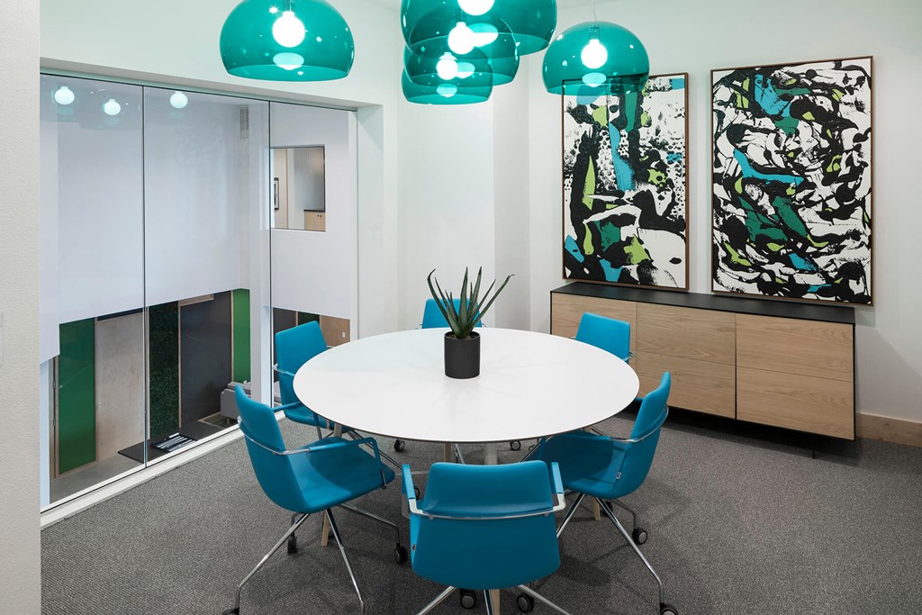 Conference Room at Jada Legacy Central Apartments in Plano TX