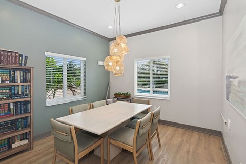 Conference room at Running Brook Apartments in Miami FL