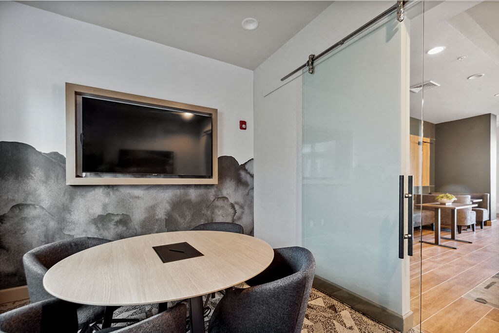 Conference Room at The Quill Apartments in Milford, MA