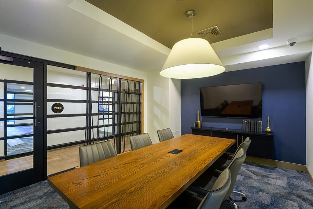 Conference Room at Vero Apartments in Chelsea MA