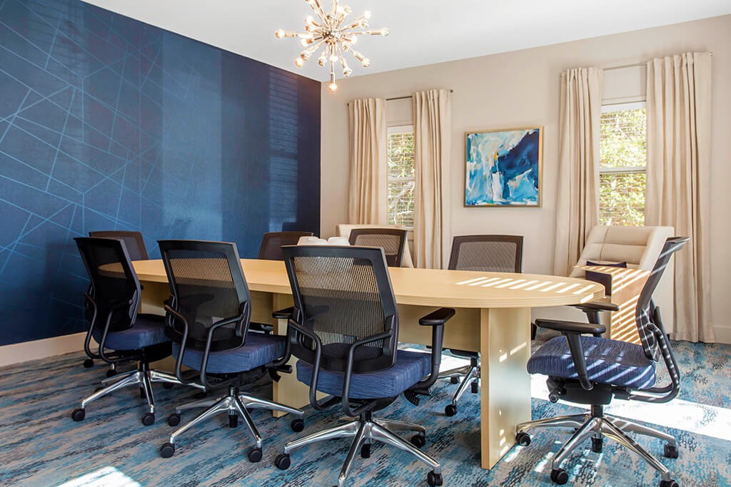 Conference room at Cobalt Springs Apartment Homes in Taylors SC