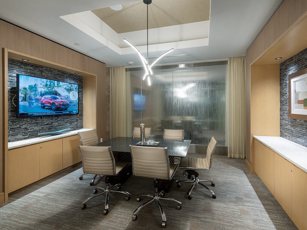 Conference room at Cirro King of Prussia Apartments in King of Prussia PA