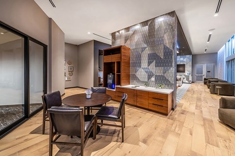 Coworking space at The Wylden Apartments in Los Angeles CA