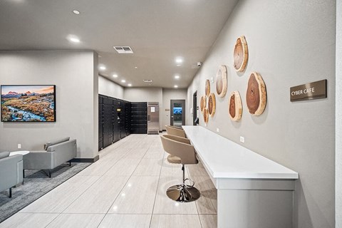 Cyber Cafe at District at District at Scottsdale Apartments in Scottsdale AZ