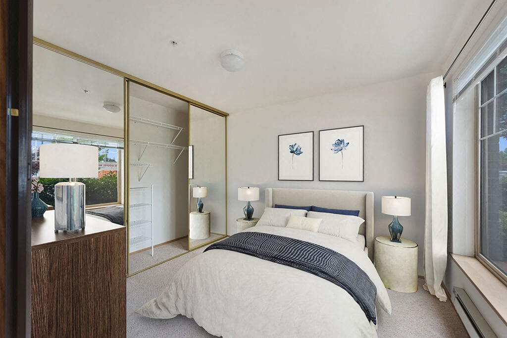 Bedroom at Boardwalk in Olympia WA