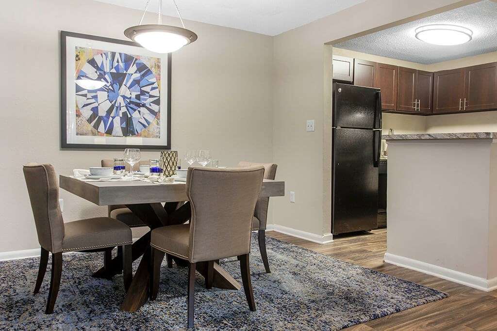 Dining room at Cobalt Springs Apartment Homes in Taylors SC
