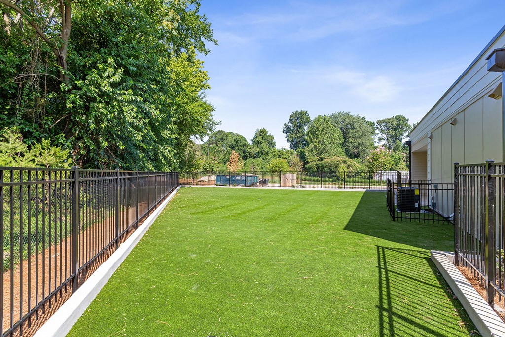 Dog park at Verge Apartments in Atlanta, GA