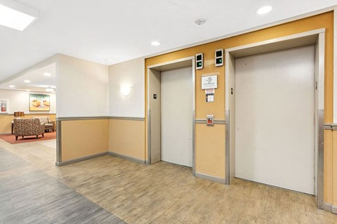 Elevators at Fairbrooke Senior Apartments in Aberdeen MD