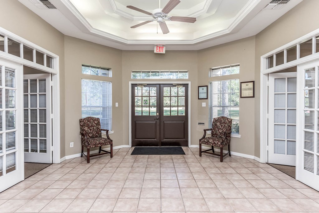 Entrance at Park Village in Conroe TX