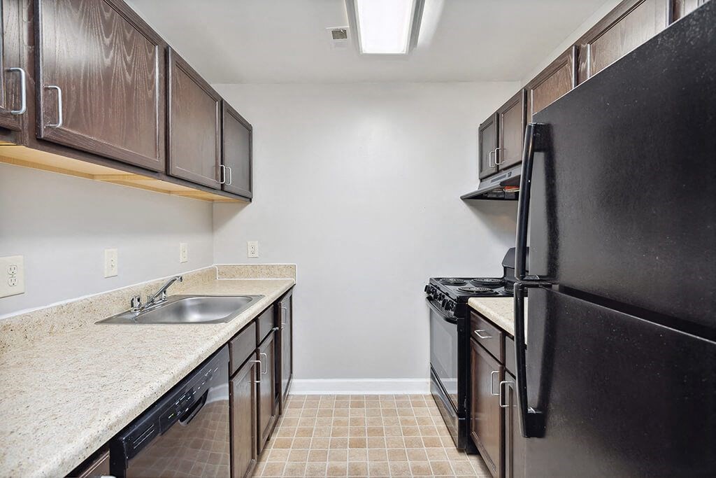 Espresso Kitchen at Weston Circle and Wicklow Square Apartments in Fredericksburg VA