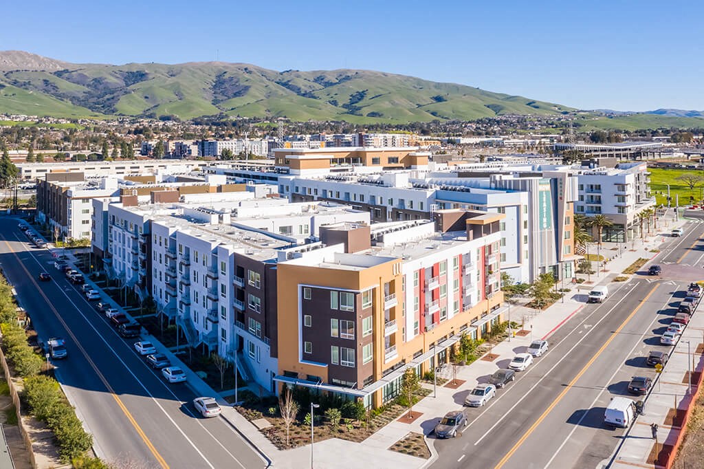 Exterior Building  at GEO Apartment in Fremont CA