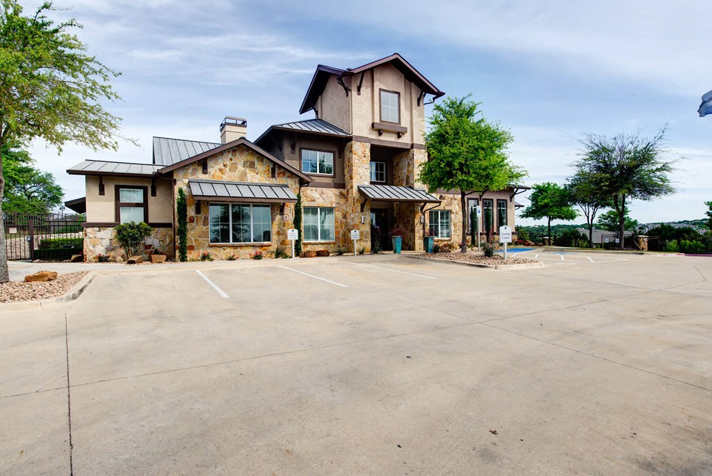 Exterior Leasing Office at Callista Hill Country Apartments in Austin TX