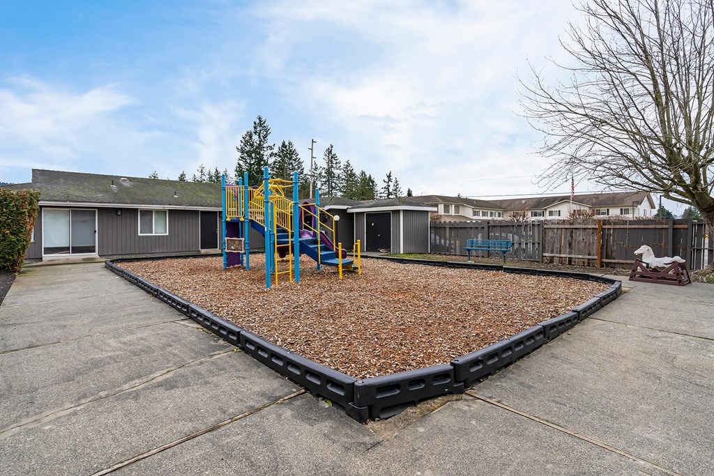 Exterior Playground at Arbor Park Apartment Homes in Mount Vernon VA