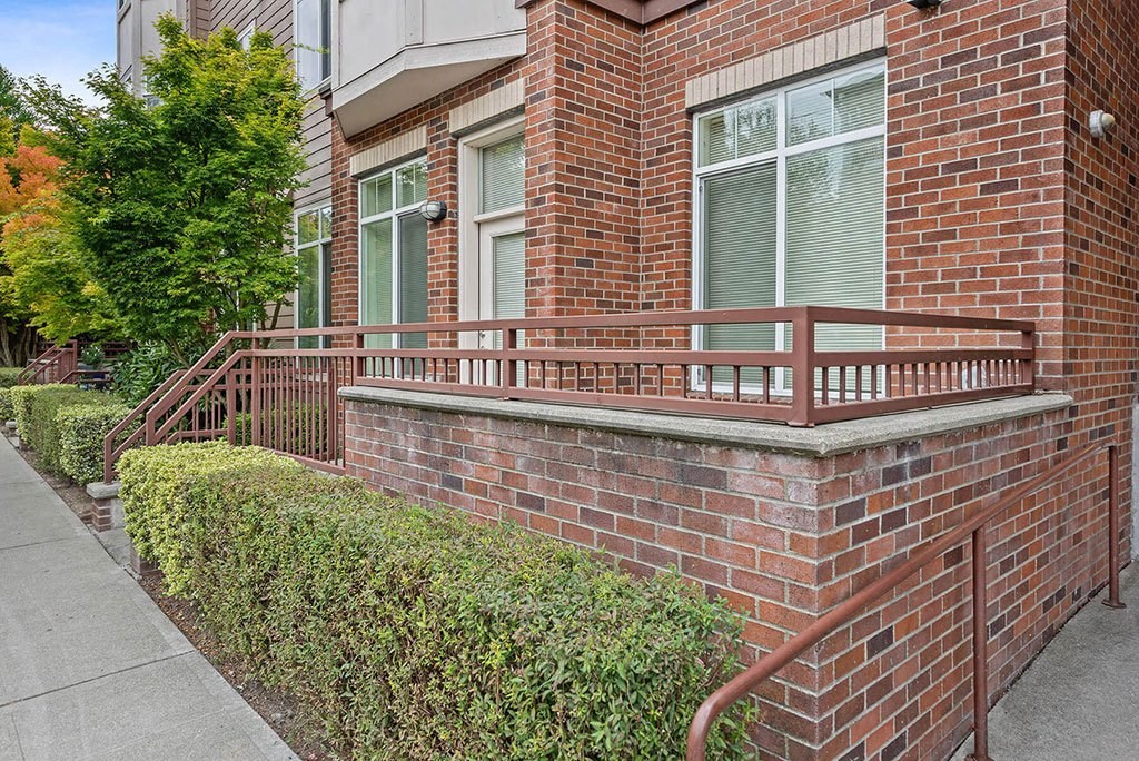 Exterior balcony at Cedar Park in Seattle WA