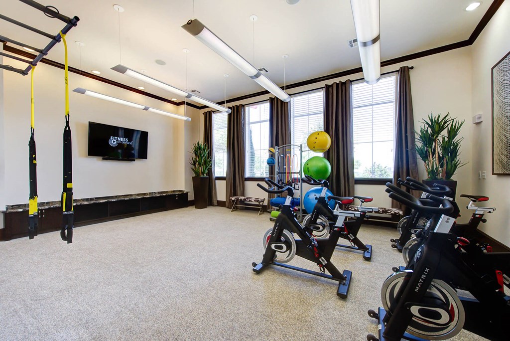Fitness Center Flex Space at Callista Hill Country Apartments in Austin TX