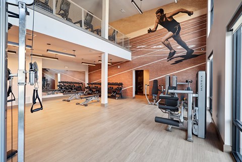 Fitness Center at Cala Apartments in Austin TX