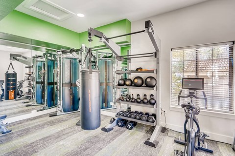 Fitness Center at Sienna at Cherry Creek Apartments in Denver CO