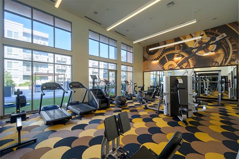 Fitness Center at Vero Apartments in Chelsea MA
