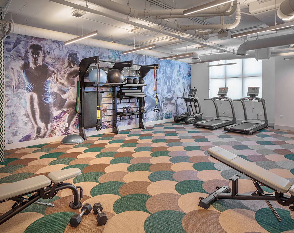 Fitness Center at Il Palazzo Apartments in San Diego, CA