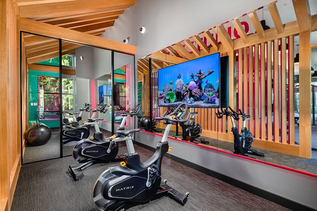 Fitness Empower Spin at Chroma Apartment Homes in Canoga Park CA