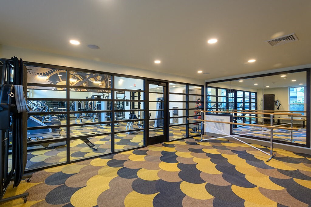 Fitness Studio at Vero Apartments in Chelsea MA