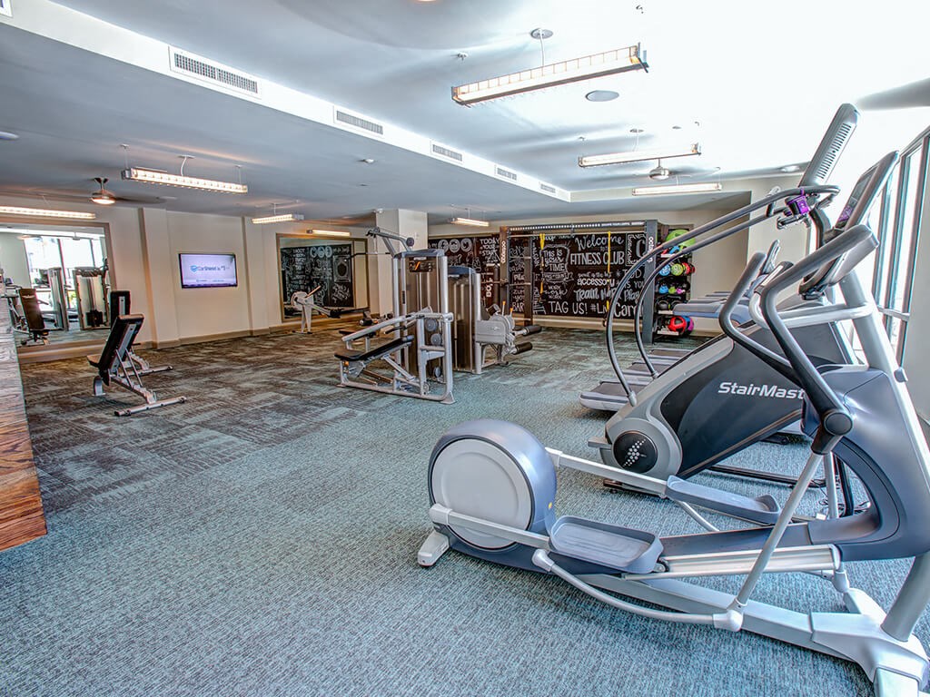 Fitness Center cardio at Caroline Charleston SC