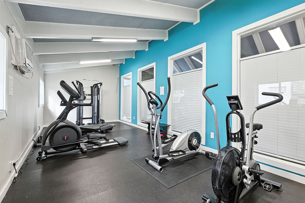 Fitness center at City Side Flats Apartments in Nashville TN