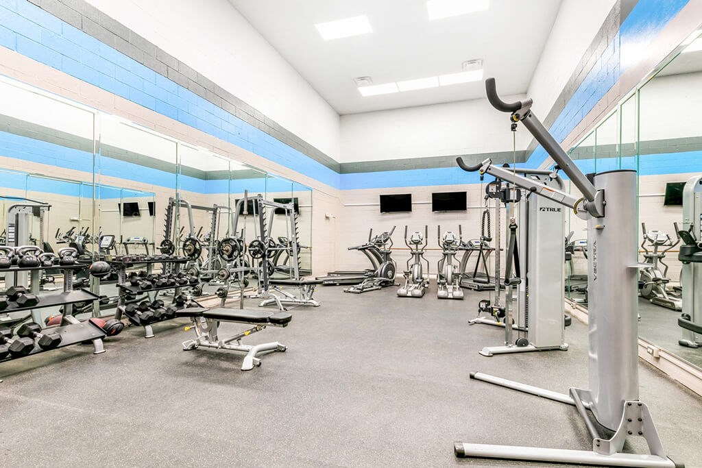 Fitness center at Landmark at Wynton Pointe Apartment Homes in Nashville TN