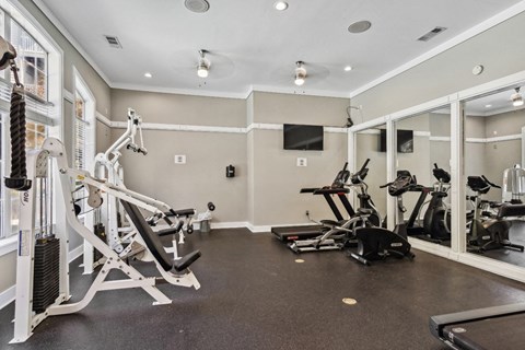 Fitness center at Longwood Vista Apartment Homes in Atlanta GA