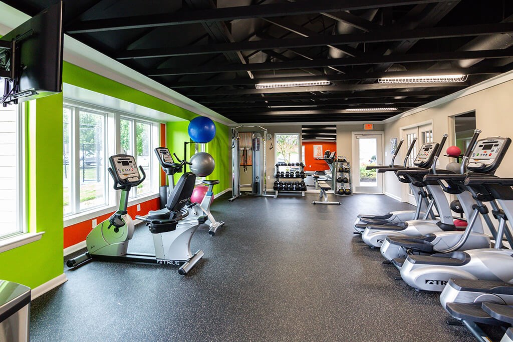 Fitness center at Priest Lake in Nashville TN