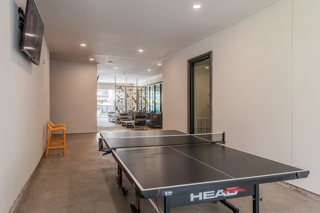 Game Room at Opal Legacy Central in Plano TX