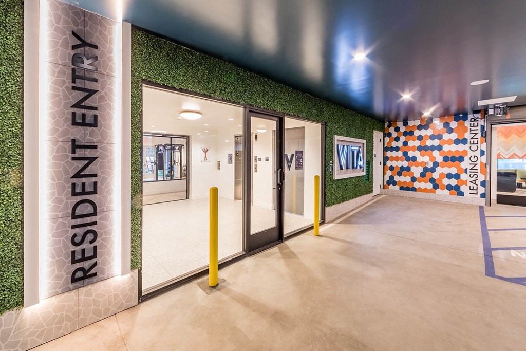 Garage Main Entry at Vita Apartment Homes in Orange, CA