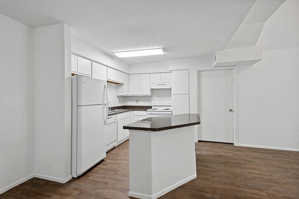 Kitchen 2 at Dayton Park Apartments in Dayton, TX