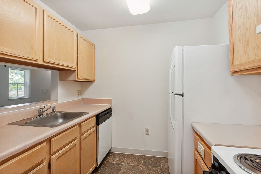 Kitchen counters at Fairbrooke Senior Apartments in Aberdeen MD