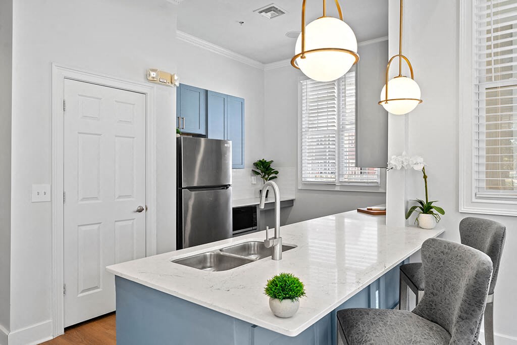 Kitchen countertops at Grand Oaks in Chester VA