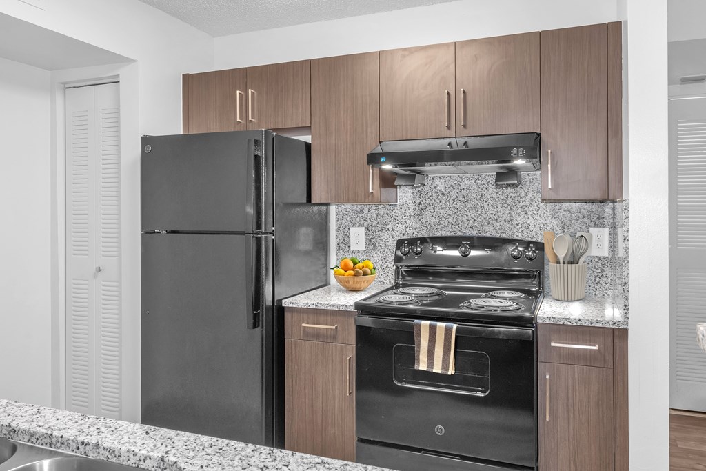 Kitchen at Cedar Grove Apartments in Miami FL
