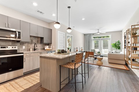 Kitchen with Marakesh Finish at Verge Apartments in Atlanta, GA