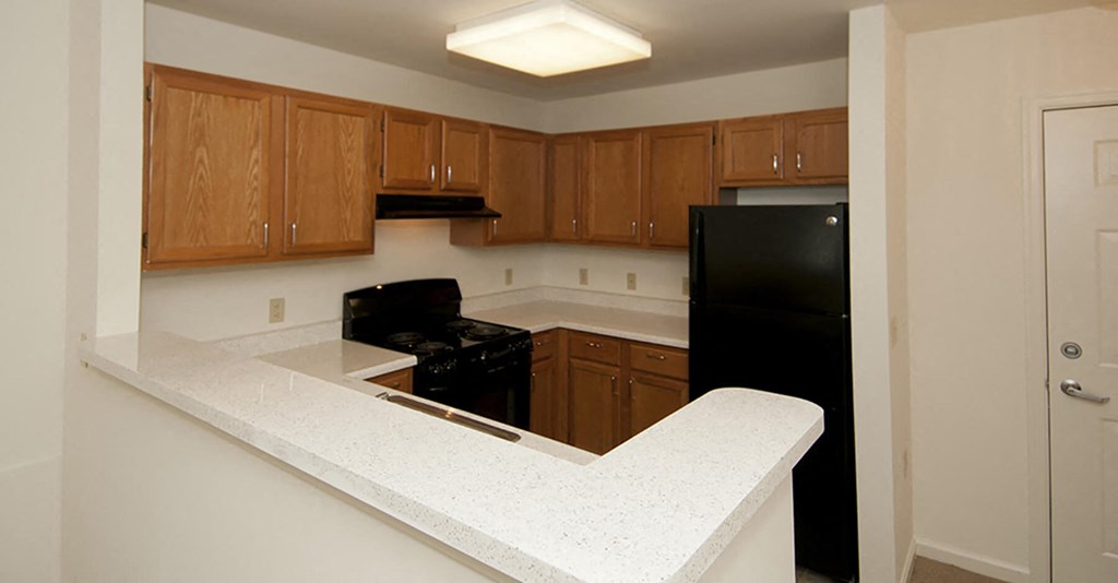 Kitchen at Victoria Park Apartments
