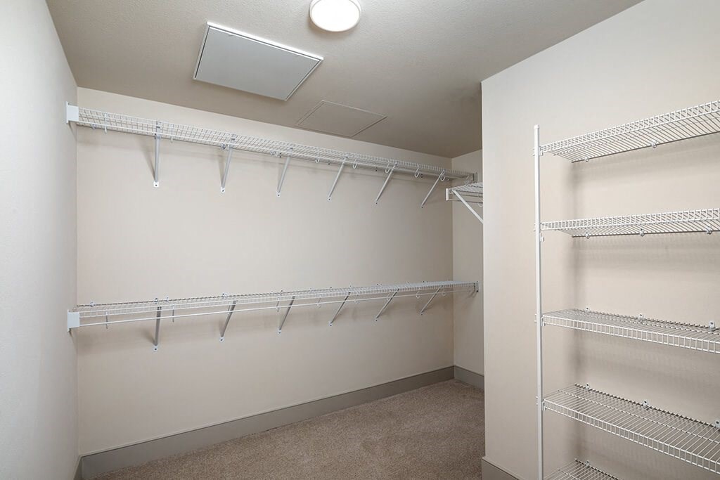Sparkle Closet at Chroma Apartment Homes in Canoga Park CA