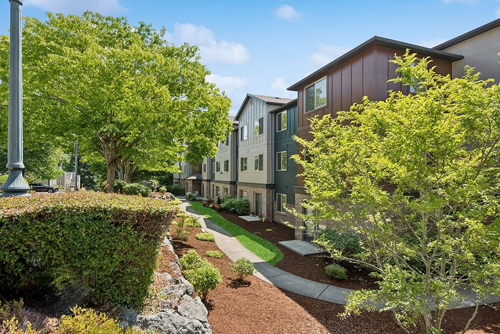 Landscaping at Alderwood Court in Lynnwood WA