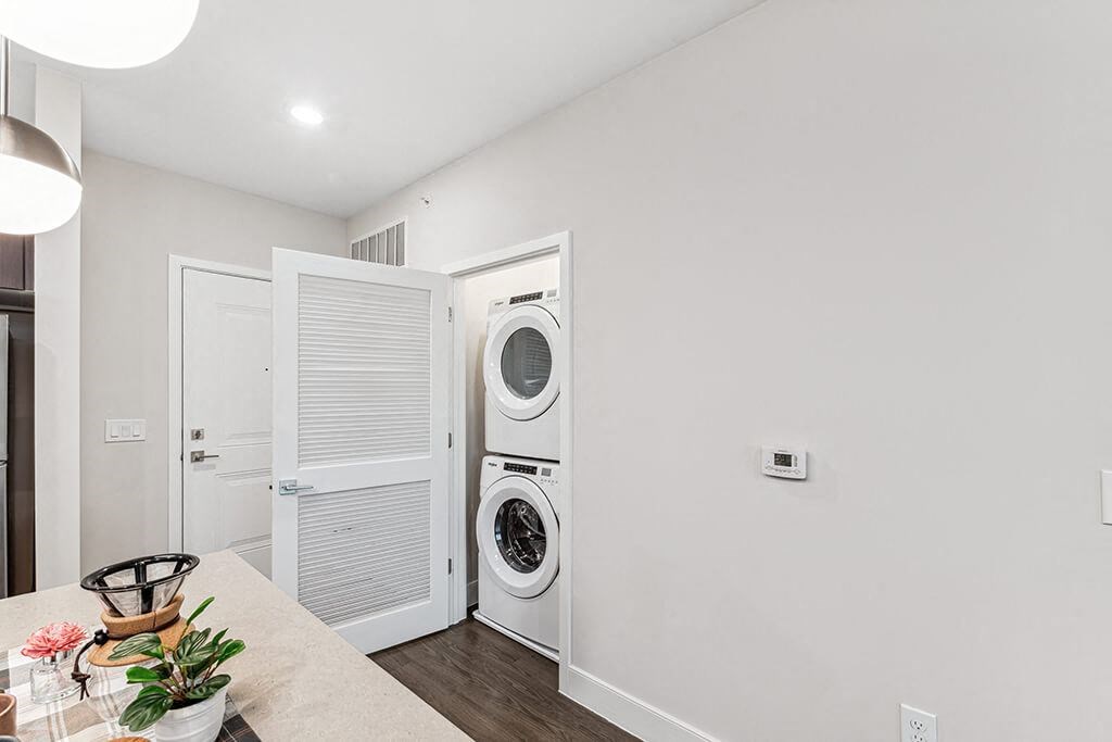 In unit laundry at The Moxley in Fairfax VA