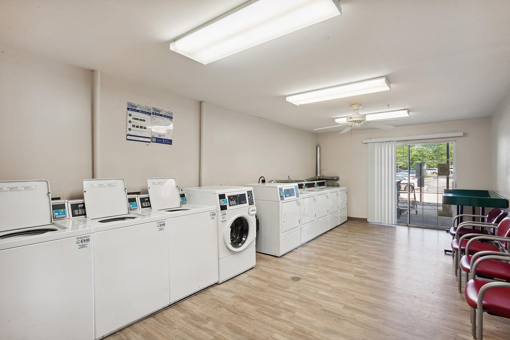 Laundry center at Fairbrooke Senior Apartments in Aberdeen MD