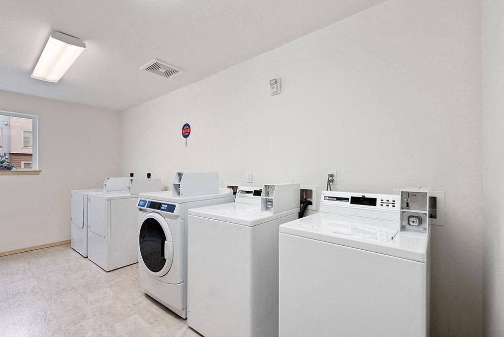 Laundry center at Cedar Park in Seattle WA