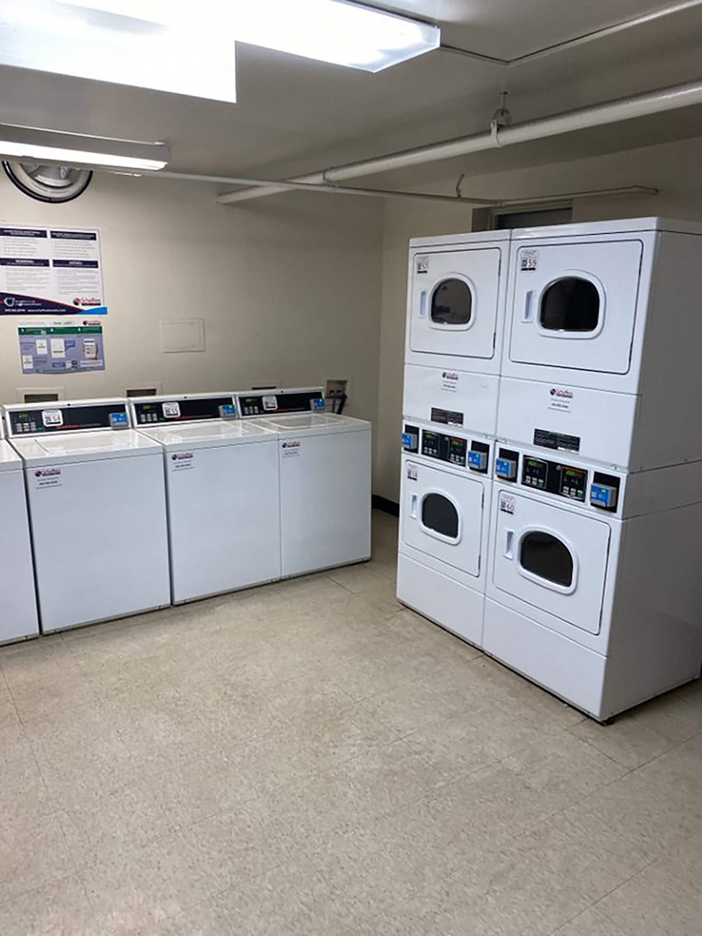 Laundry Room at Patrick Henry Apartments in Arlington, VA