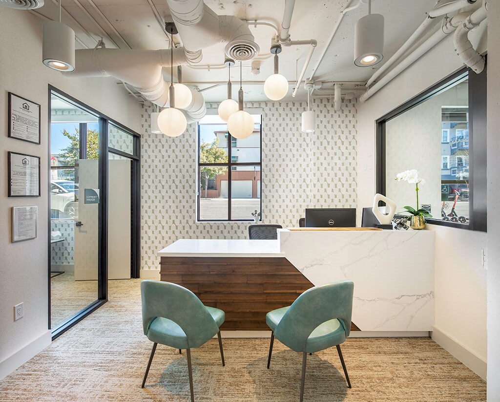 Leasing Center Office at il Palazzo Apartments in San Diego CA