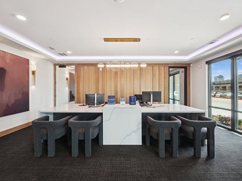 Leasing Desk Heights at 1520 Apartments in Houston TX