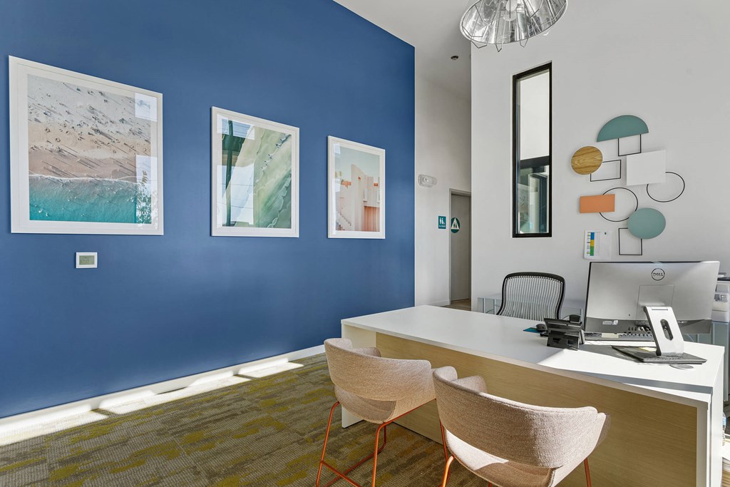 Leasing Office at GEO Apartment in Fremont CA